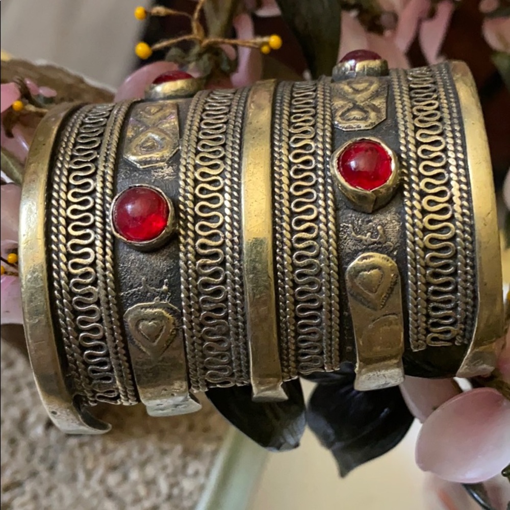 Antique Roman brass cuff - Picture 2 of 5
